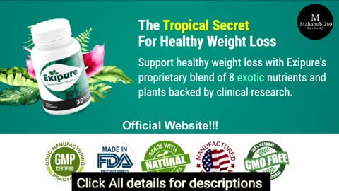 Exipure Weight Loss