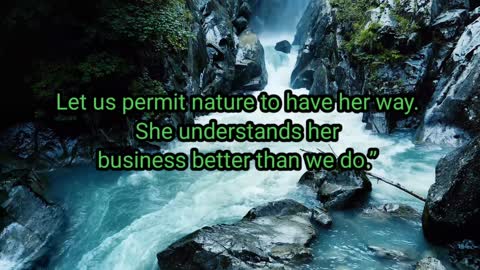 Beautiful Mother Nature is Beautiful featured in many nature quotations. nature lovers