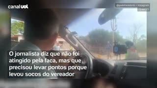 Vereador do PT tenta matar jornalista a facadas em Cacoal, no Piauí.