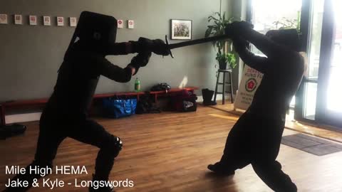 Synthetic Longsword Sparring - 2