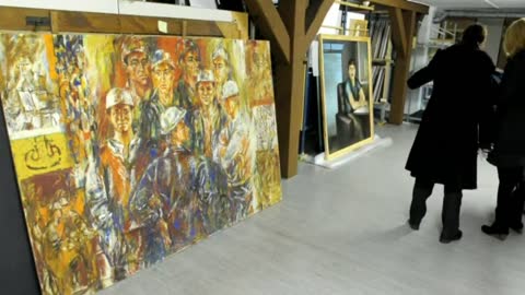 Ex-East German art gathers dust