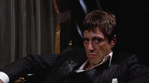 Scarface "We're going to war" scene