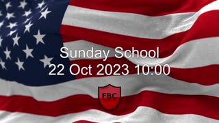 Sunday School 20231022