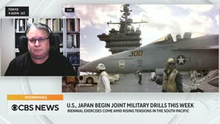 U.S. and Japan begin joint military drills this week