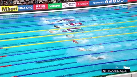 Swimming Men | 100m Butterfly | Highlights | 19th Fina World Championships Budapest 2022