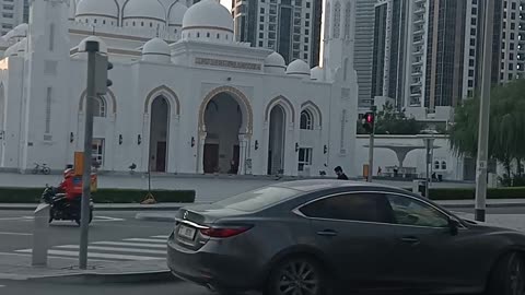 White Masjid Downtown Dubai