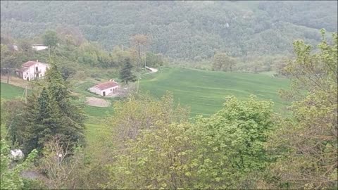 From a Look Out in Faeto, Italy