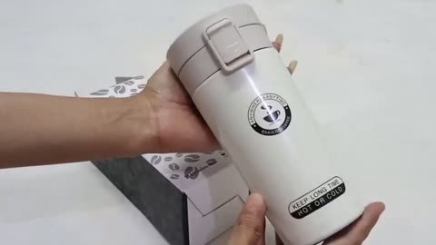 Premium Stainless Steel Double Wall Thermos Mug