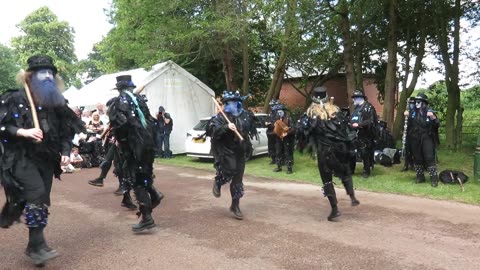 Boggarts Breakfast Border Morris - Piece of Cake - The Papplewick Steampunk Weekend - July 2023