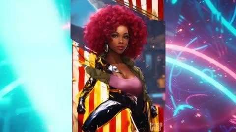AI Black female Superheroes feature #2