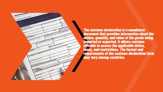 Documents Required for Customs Clearance Explained