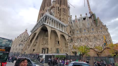 Fabulous Cathedral right on La Rambla