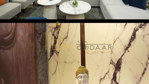 Thethekedaar - Luxury Rich Living Room Interior Design in Delhi