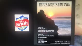 Live on the KRUSH - Peace of Mind - Big Rock Revival
