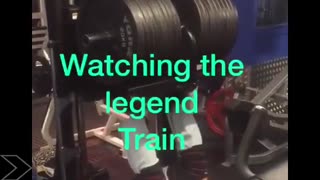 The Legend Leg Presses 360Kg In The Gym