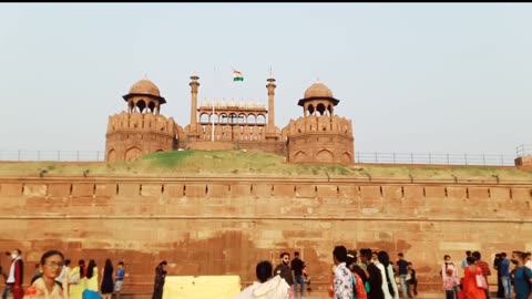 My First Vlog Delhi ka Lal Qila | My First Vlog | lal qila full masti 🤣😁 #delhi