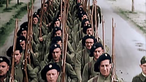 World War II In Colour Episode 2 - Lightning War (WWII Documentary)