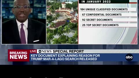 makes redacted Mar-a-Lago affidavit public.