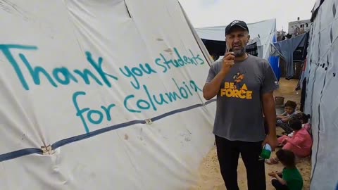 Gazans thank American college students for protesting for a ceasefire