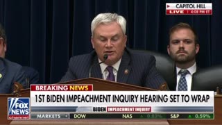 Rep Comer closing Statement