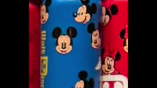 Walt Disney World Mickey Mouse Blue Water Bottle #shorts