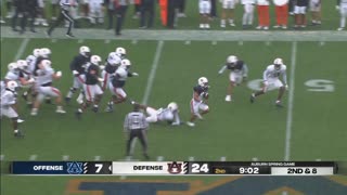 2023 Auburn Football A-DAY Game Highlights