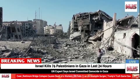 UN Official Levels Genocide Charge at Israel Over Gaza Offensive Amid Deadly Airstrikes