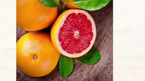 "Grapefruit: Citrus Bliss with Healthful Benefits! 🍊"