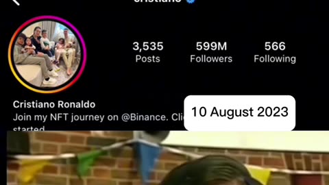 Cristiano Ronaldo Instagram Followers
