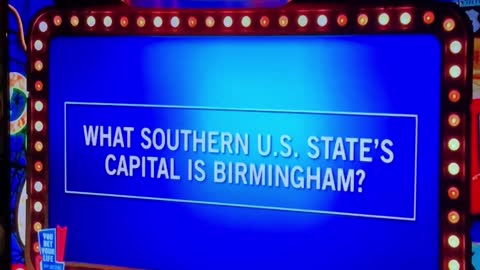 Wrong answer on game show!!!!