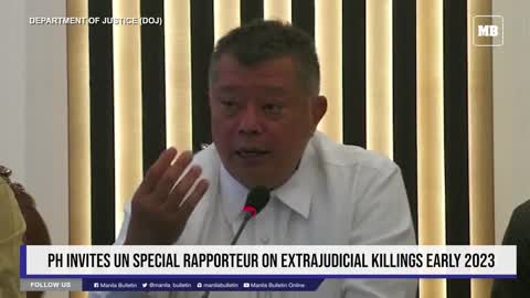 PH invites UN Special Rapporteur on Extrajudicial Killings early 2023