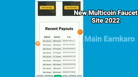 New Multicoin Faucet -- BTC LTC DOGE TRON SOL Faucet Site -- C 5 Minute Unlimited Claim -_Cut