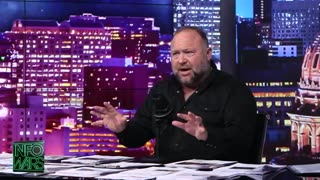 ALEX JONES REPORT UPDATE BACKS TRUMP AFTER ANTI-WAR SPEECH.