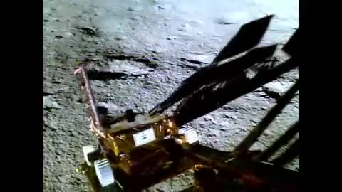 Chandrayan 3 Mission footage from moon