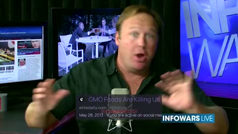 Alex Jones: If Genetically Modified Organisms Are Killing The Bugs Why Wouldn't It Kill You - 9/27/12