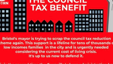 Bristol Acorn Defends Council Tax Benefit: 'Labour' Mayor punishing poorest for his own overspending
