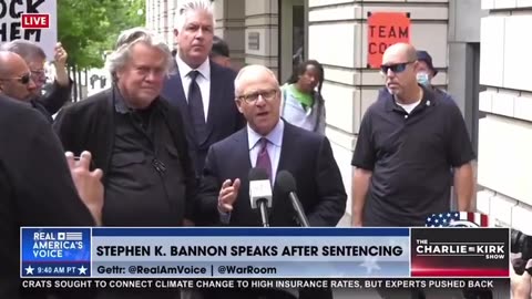 FULL PRESS CONFERENCE: Steve Bannon Ordered to Report to Prison on Contempt of Congress Conviction