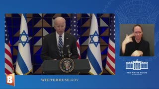 LIVE: President Biden Delivering Remarks from Tel Aviv, Israel...