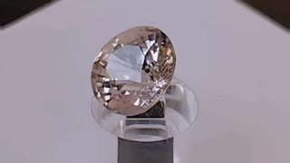 Unheated sapphire with rose diamond colour...