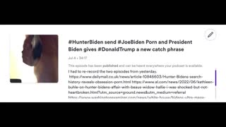 Hunter Biden gave Joe Biden Porn and President Biden gives #DonaldTrump a new catch phrase