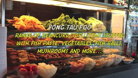 Eating local Yong Tau Foo in Singapore