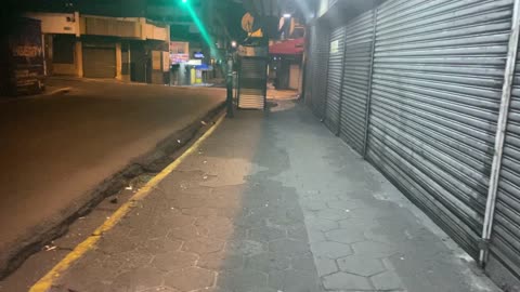 🇨🇷 San Jose, Costa Rica, Walking in Barrio Mexico at night 01:00AM in 4K.