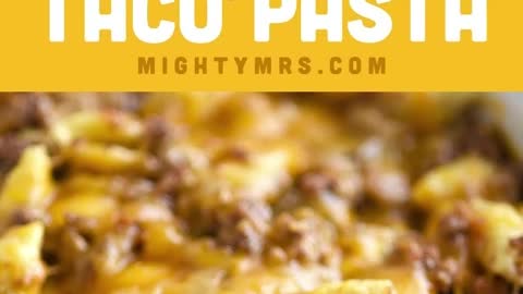 Taco pasta recipe