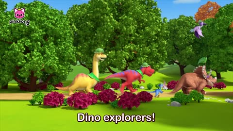 Pinkfong's Little Dino School | Dinosaur Cartoon & Song Ep. 1~3 | Pinkfong for Kids