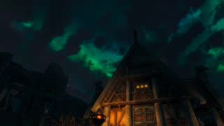 Skyrim VR at NIGHT #skyrimvr