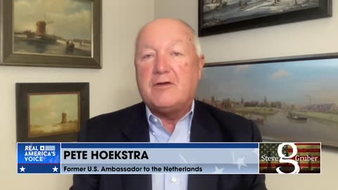 Pete Hoekstra joins Steve Gruber to discuss Tucker Carlson’s conversation with Mike Pence