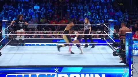 Logan Paul punches Rey Mysterio in LWO vs. The Street Profits: SmackDown highlights, Oct. 27, 2023