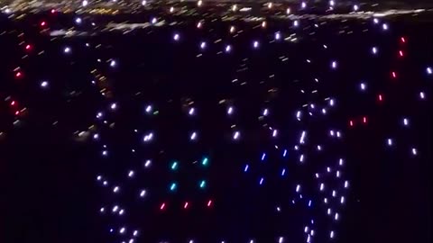 this is amazing drones festival make 1000 drones whatever he wants