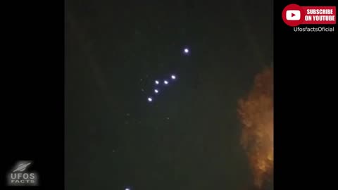 UFOs OVNIs over Madrid, Spain 10 Dec 2021