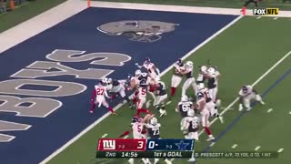 Dallas Cowboys vs New York Giants Highlights